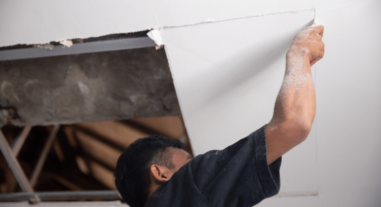 Top 5 Causes of Drywall Damage